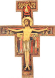 El crucifijo de San Damián. Doble click para agrandar la imagen